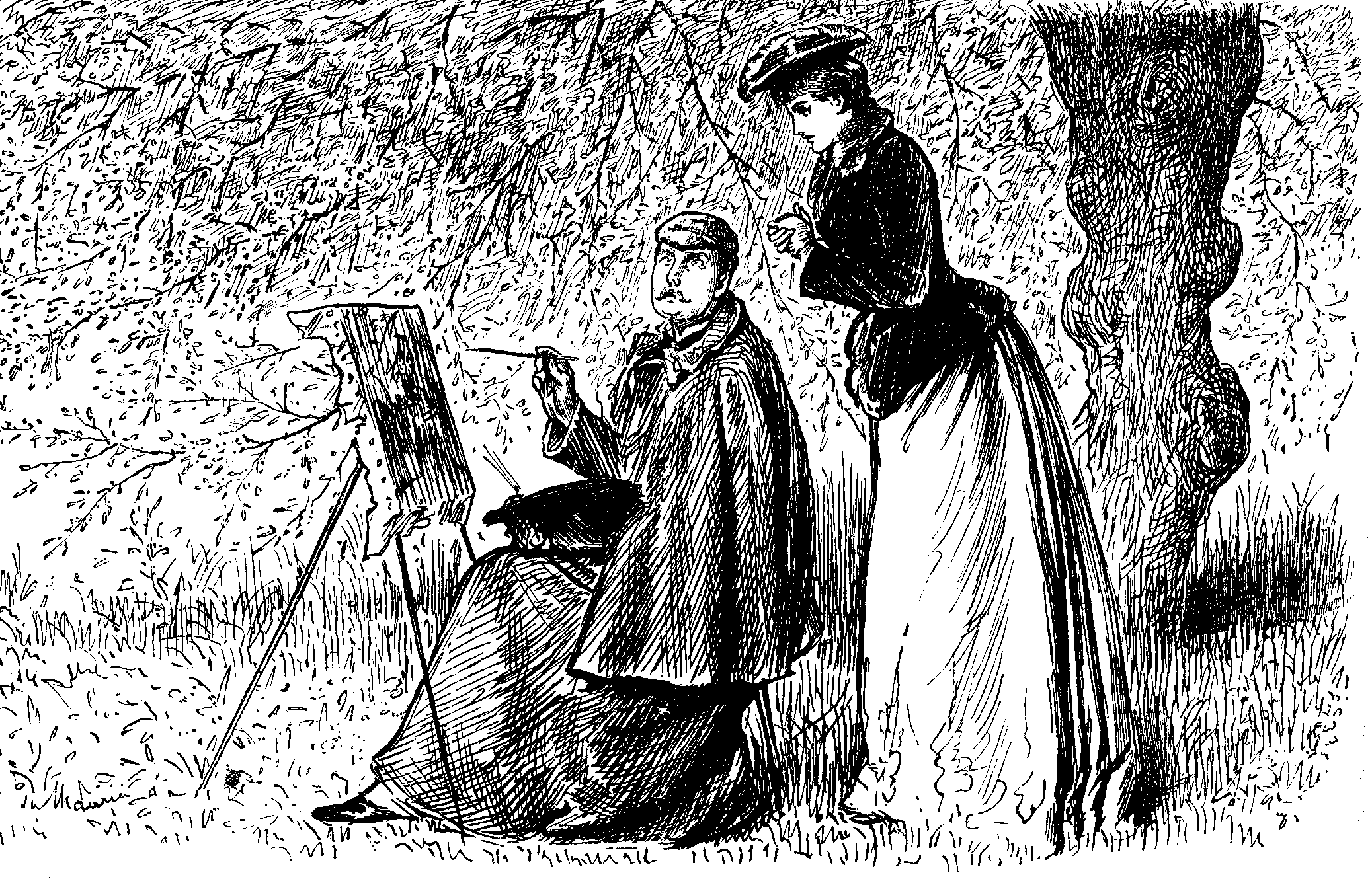 <h3>WHAT OUR ARTIST (THE NEWLY-MARRIED ONE) HAS TO PUT