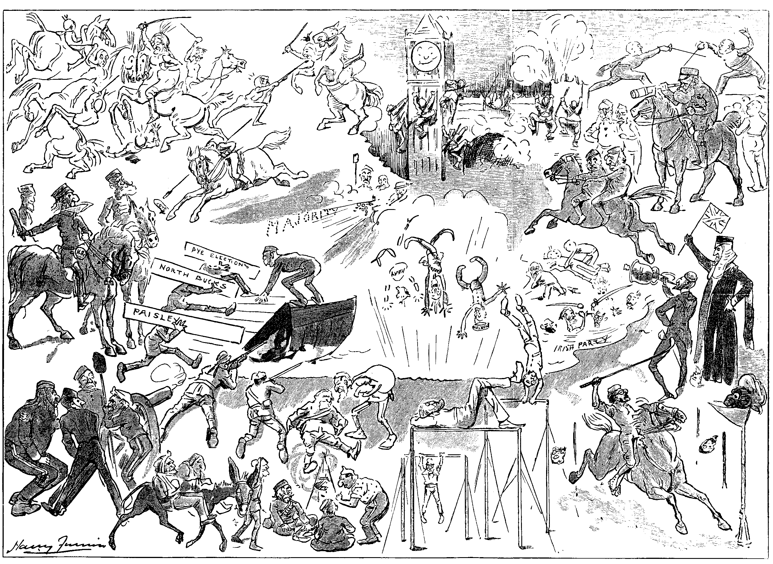 A POLITICAL MILITARY TOURNAMENT.