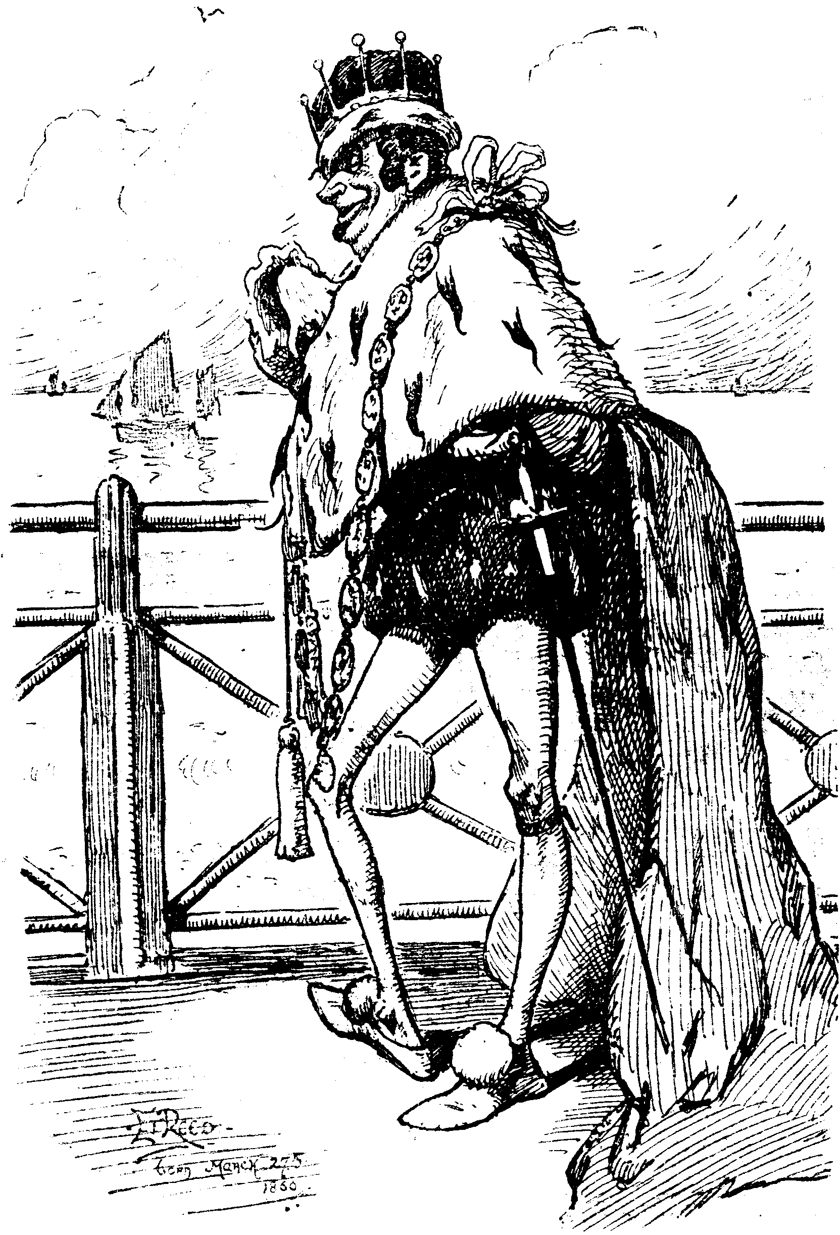 At Easter Time the Baron de B.-W. visits his friend The Peer of Brighton