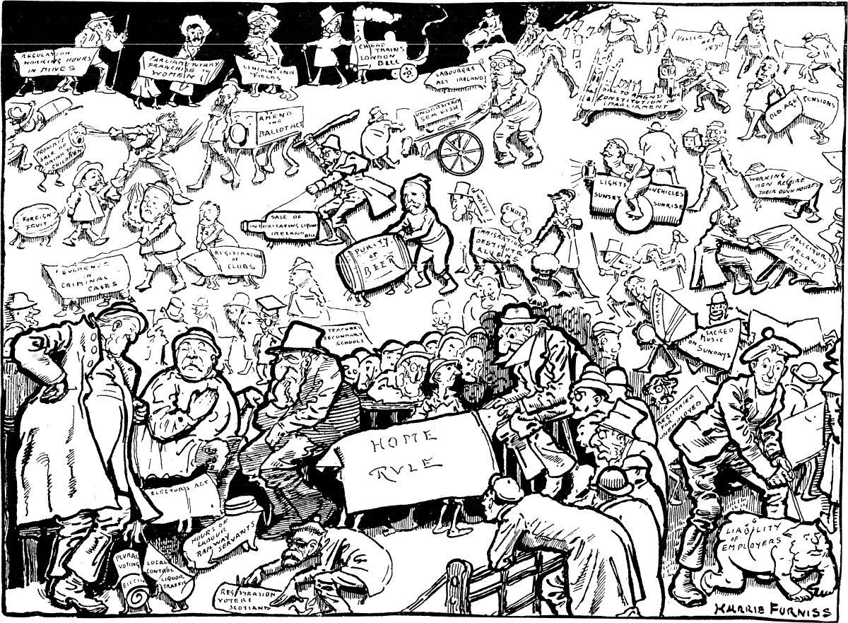 THE PARLIAMENTARY BILL MARKET, ST. STEPHENS.
