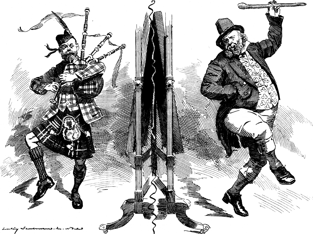 DRESS REHEARSAL OF EMINENT COMEDIANS, GRANDOLPH AND SARUM