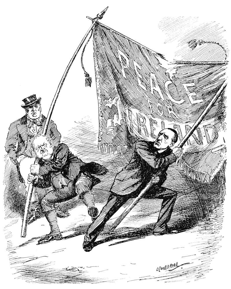 THE FIGHT FOR THE BANNER.