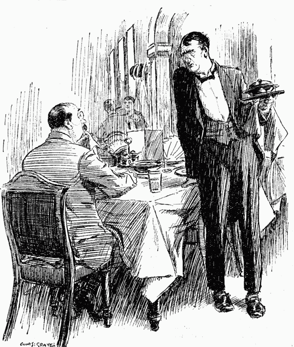 This is a beautiful chop, waiter.