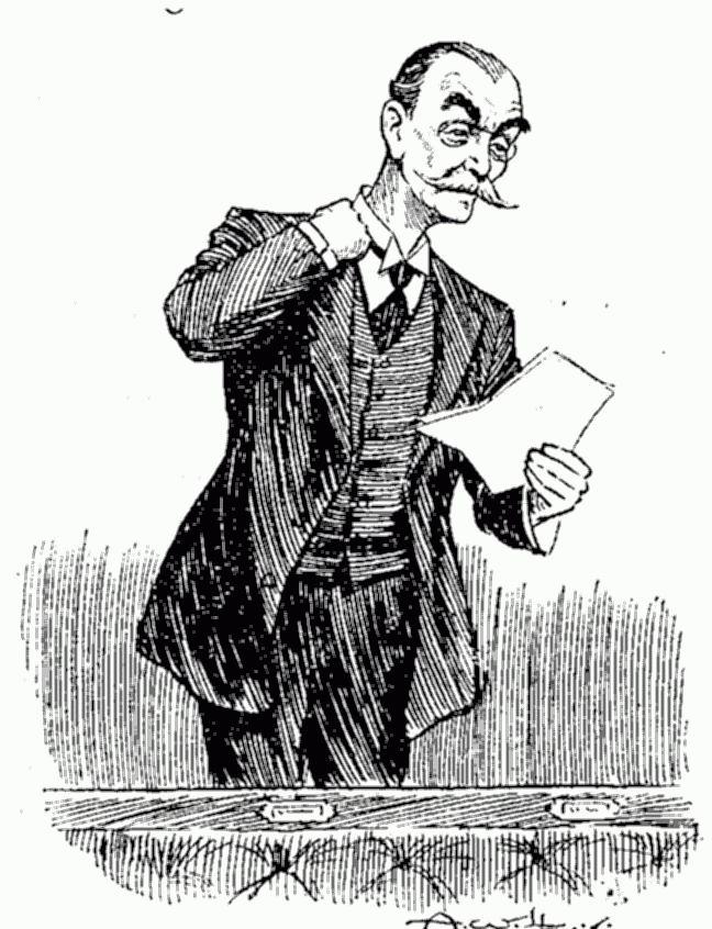 Mr. ROWLAND HUNT IN HIS BEST FORM.