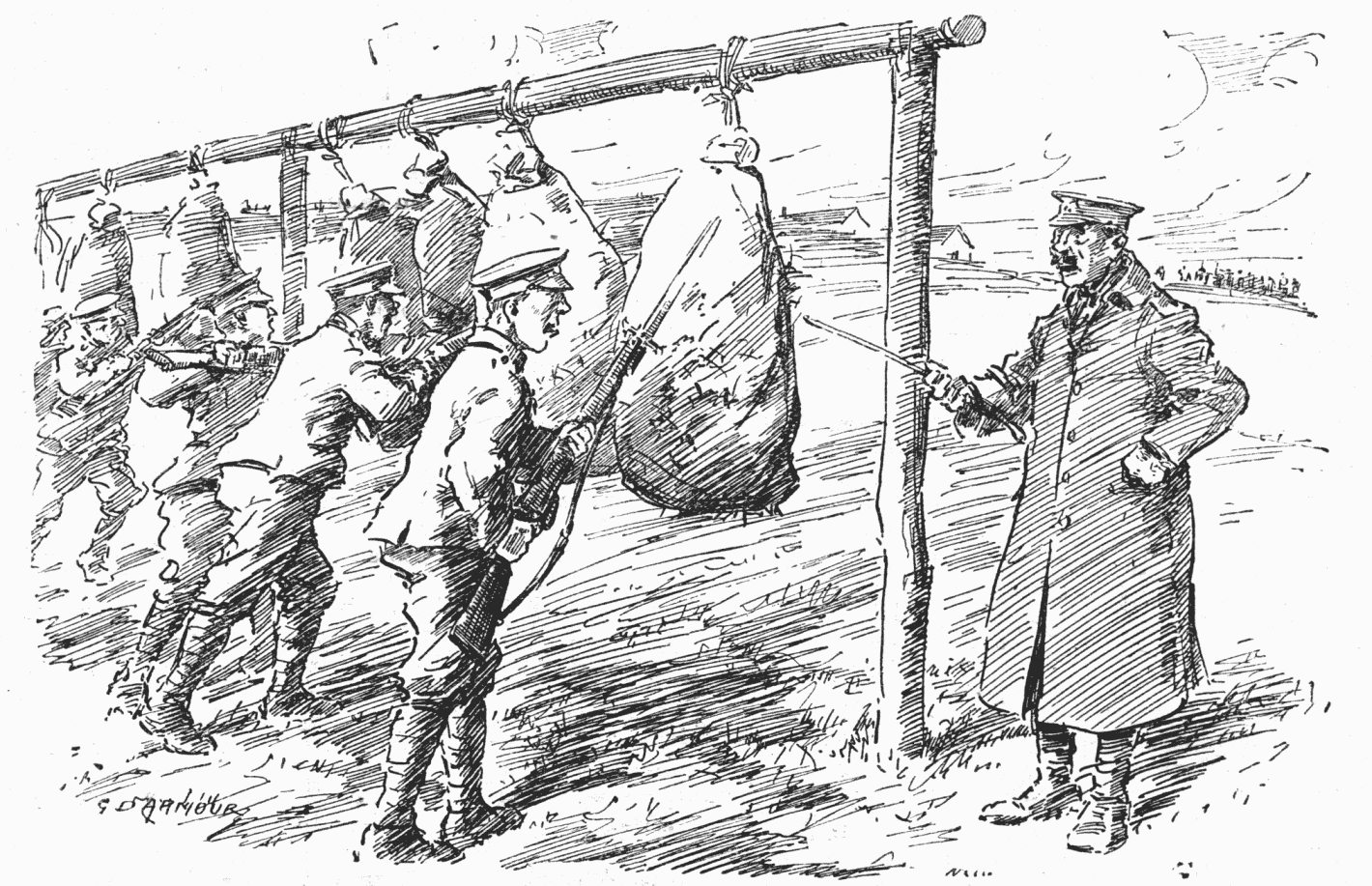 Bayonet Practice