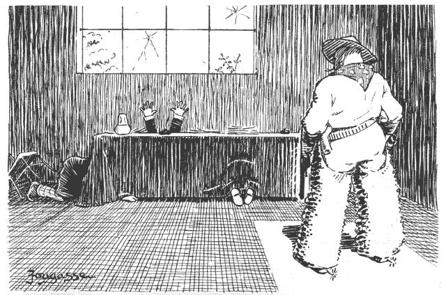WAR-TIME IN THE WILD WEST.