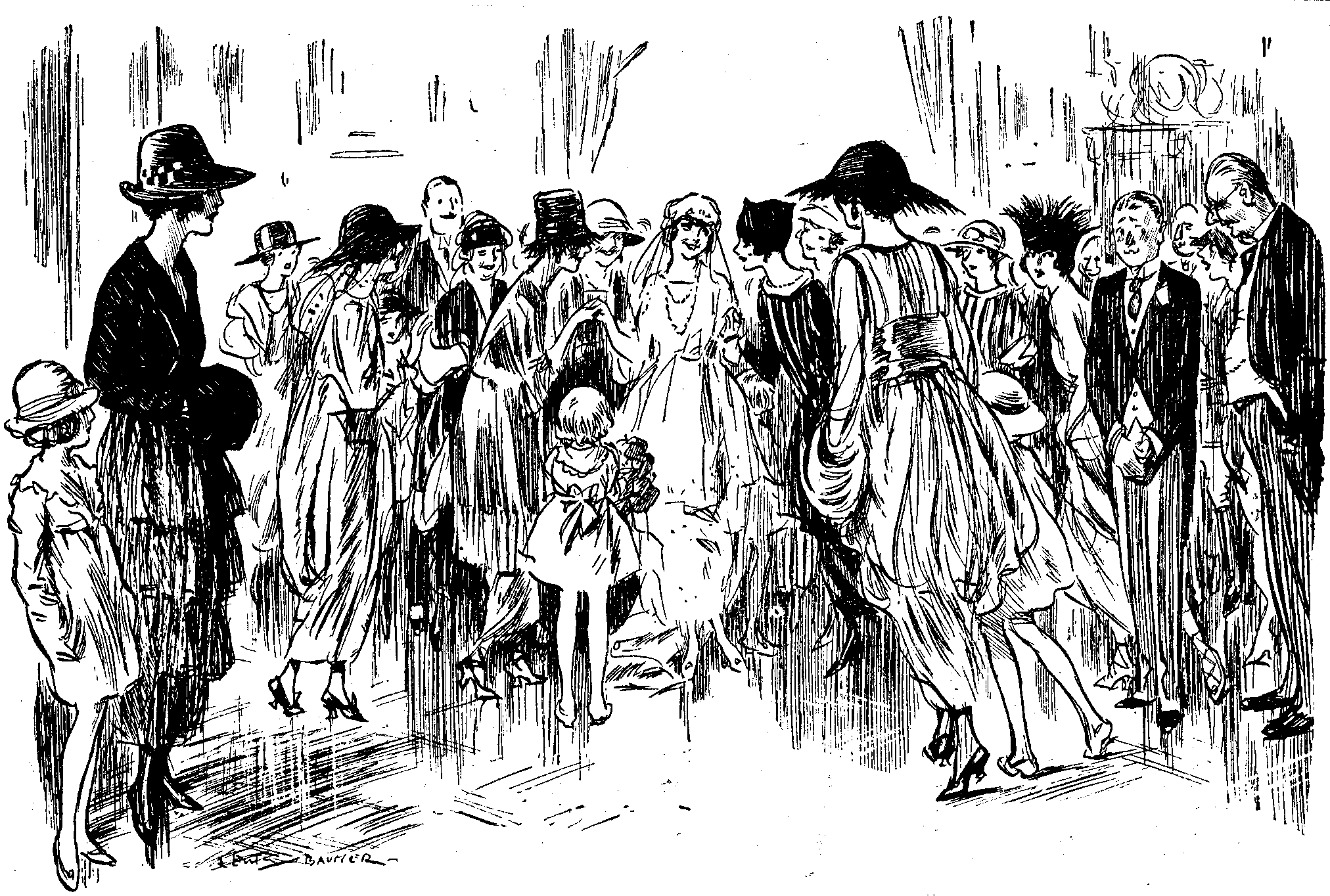 'MOTHER, I SUPPOSE THE BRIDEGROOM _MUST_ COME TO HIS WEDDING?'