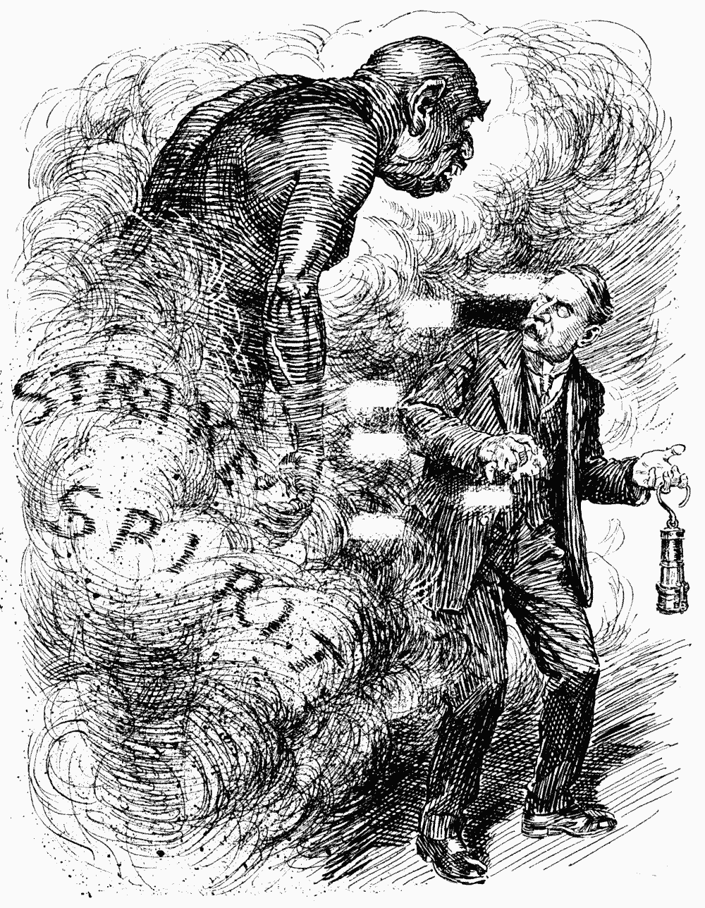 ALADDIN AND THE MINER'S LAMP.