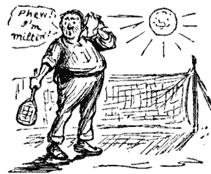 Tennis-Sun and Miltin'