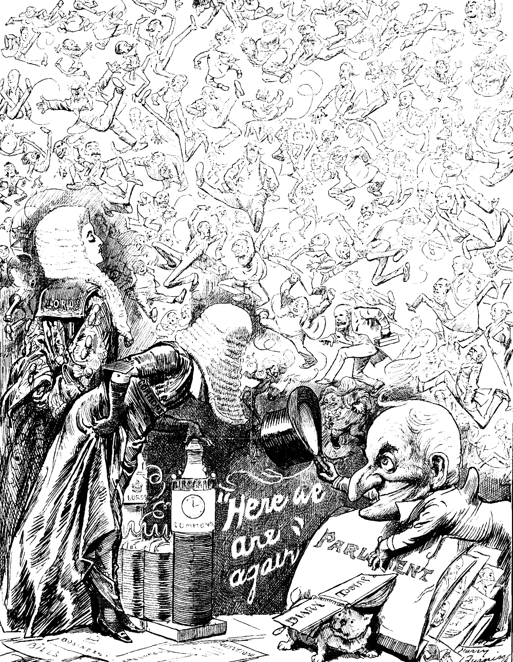 PUNCH'S PARLIAMENTARY PUPPETS