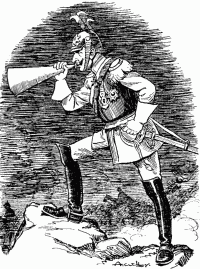Take courage, my brave Germans.