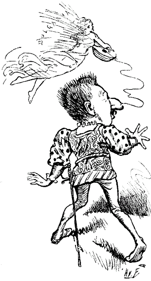 cartoon--Ferdinand and  Ariel