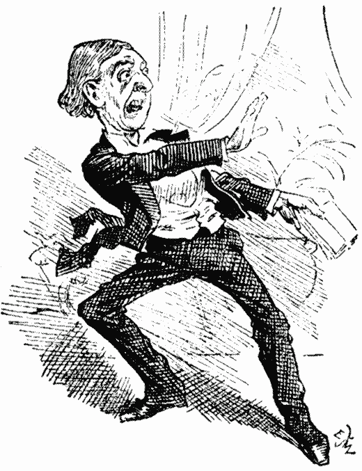 cartoon, male reciter