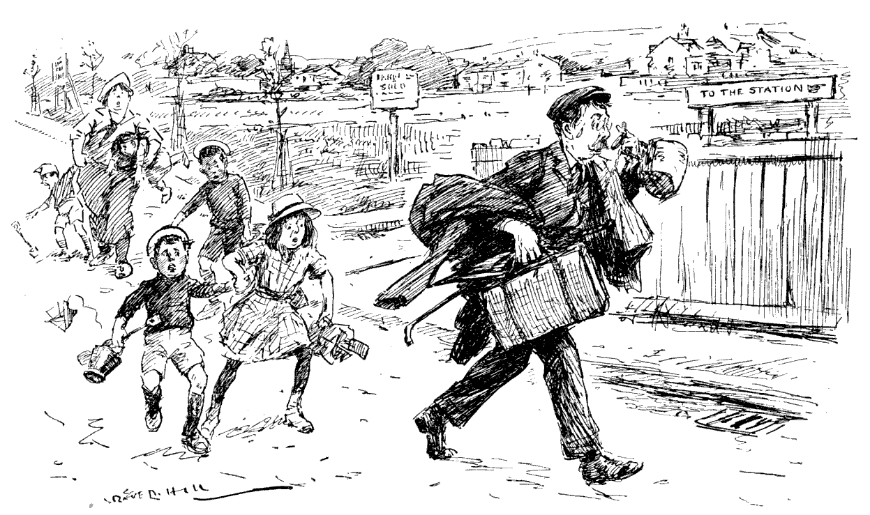 THE RETURN FROM THE HOLIDAY.
