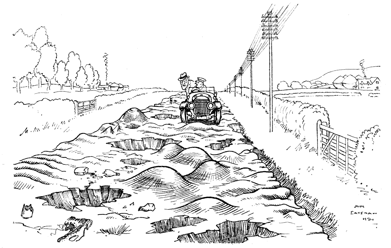 AND ON THE BRIGHTON ROAD IN 1920.