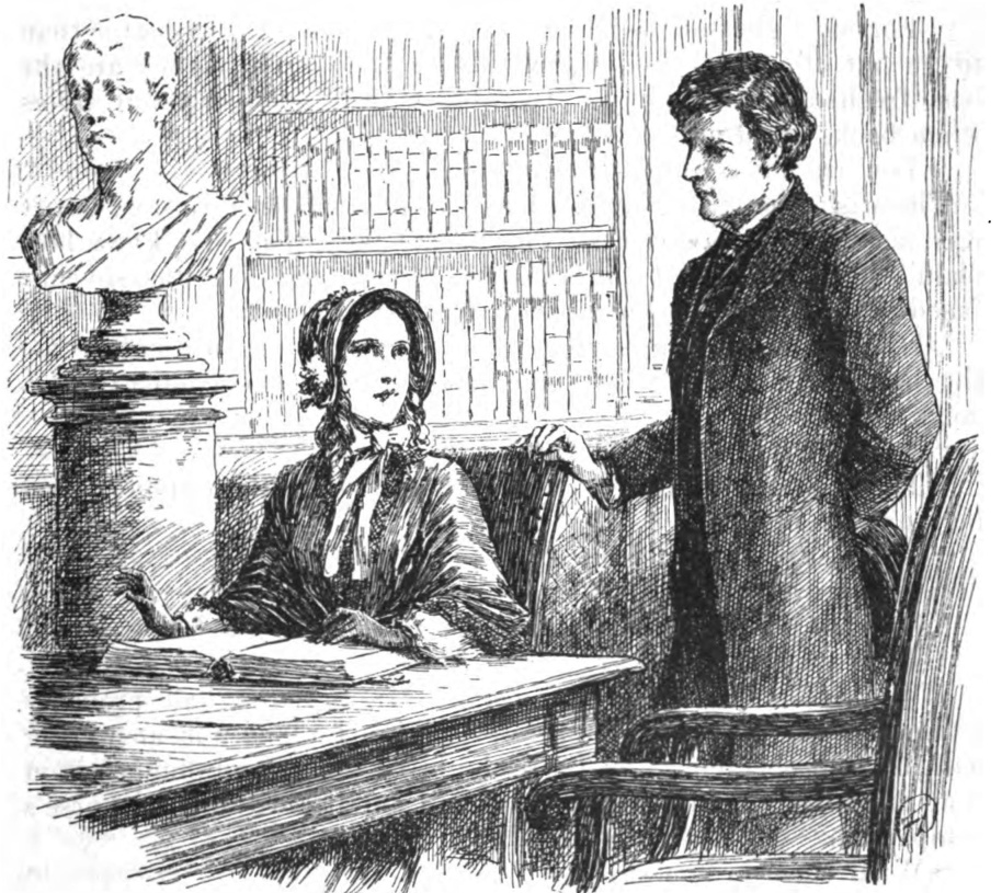 Fleda saw with a start that it was Mr. Carleton.