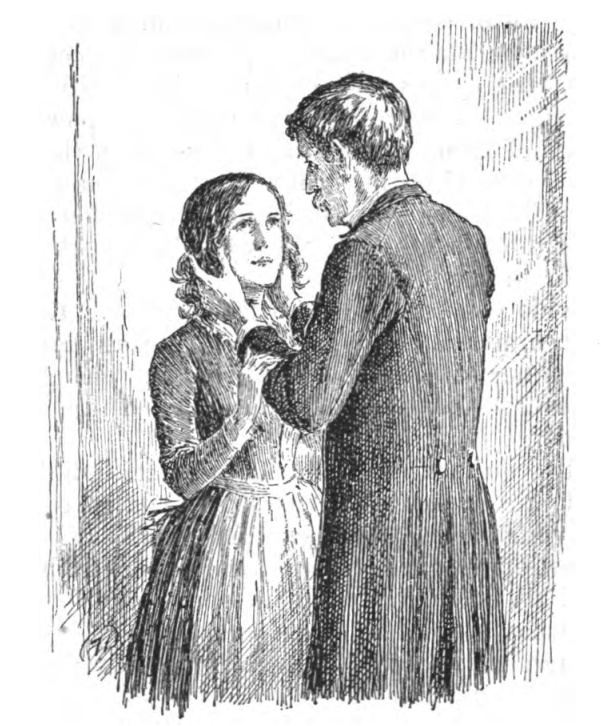 'My dear child,' he said, holding her face in both his hands.