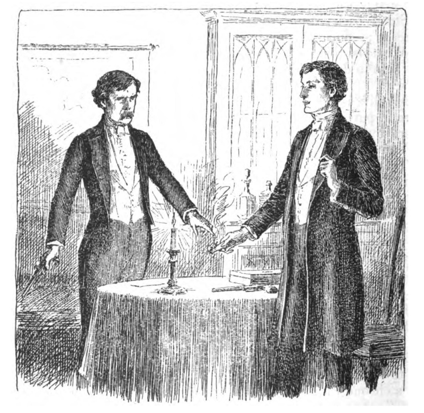 'Well, take your place,' said Thorn.