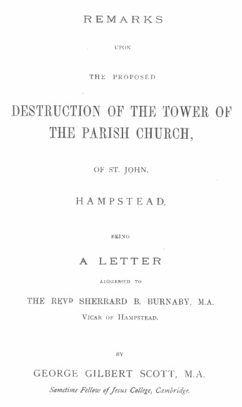 Pamphlet cover