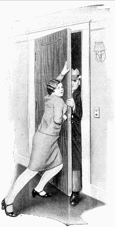 Peephole ad