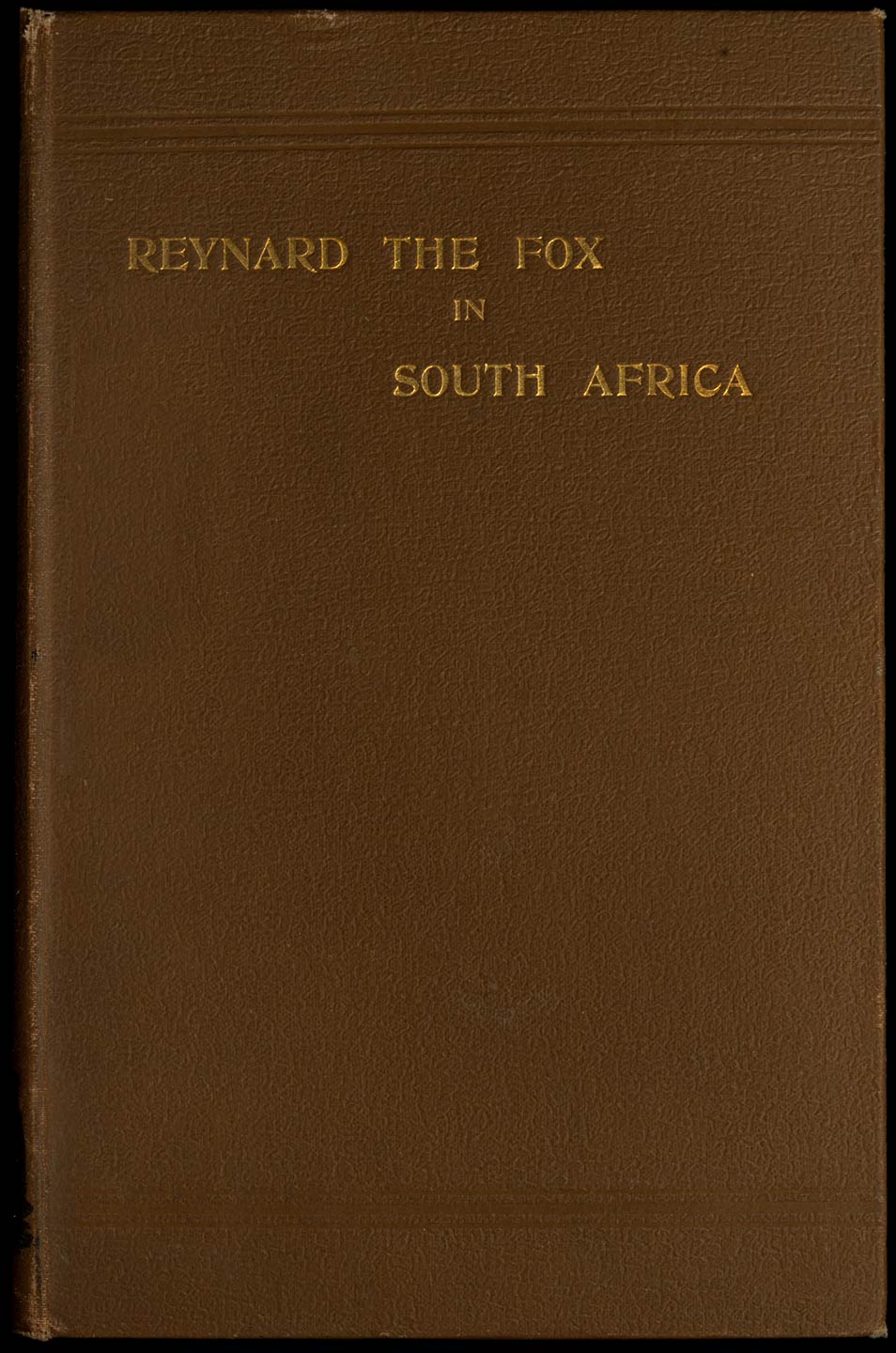 Original Front Cover.