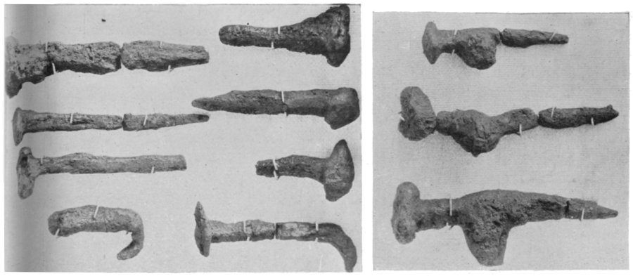 Fig. 19. Nails from the Chester Graves. (p. 42)