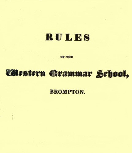 Pamphlet cover