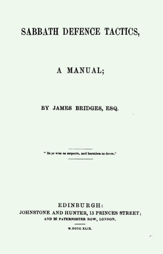 Pamphlet cover