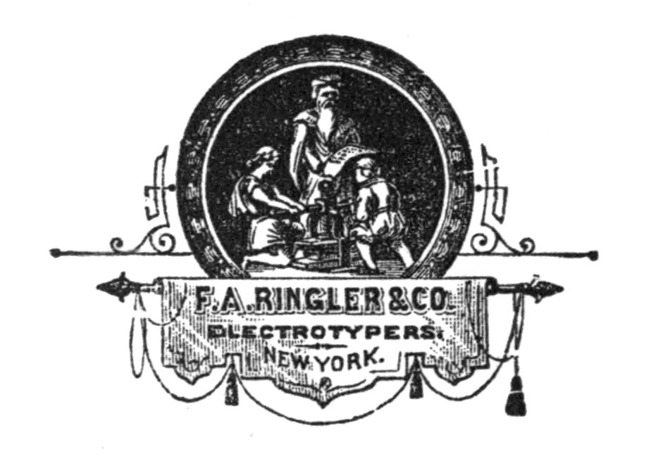 Printers mark of F. A. Ringler & Co. Printers mark of F. A. Ringler & Co.