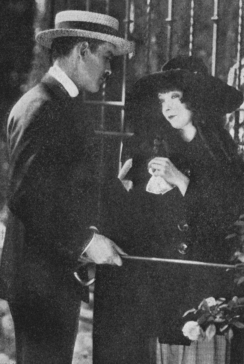 Lillian Gish and the late Robert Harron
