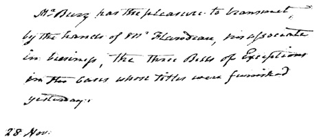 Text of Letter