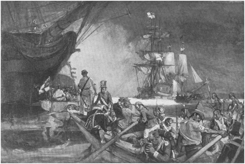 The Retreat of the British from Sackett's Harbor