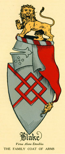 Blake coat of arms Blake coat of arms