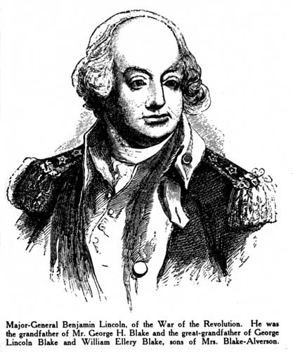 Major-General Benjamin Lincoln Major-General Benjamin Lincoln
