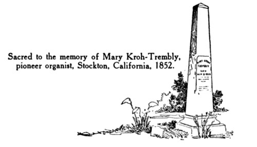 Sacred to the memory of Mary Kroh-Trembly Sacred to the memory of Mary Kroh-Trembly