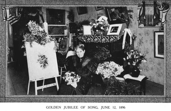 Golden Jubilee of Song, June 12, 1896 Golden Jubilee of Song, June 12, 1896