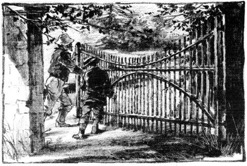 BEN AND HIS FATHER OPEN THE GREAT GATE BEN AND HIS FATHER OPEN THE GREAT GATE