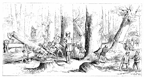 FELLING THE TREES FELLING THE TREES