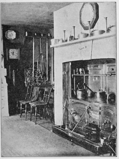 IN THE KITCHEN, HOLMHURST. IN THE KITCHEN, HOLMHURST.