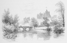 ALNWICK CASTLE. ALNWICK CASTLE.
