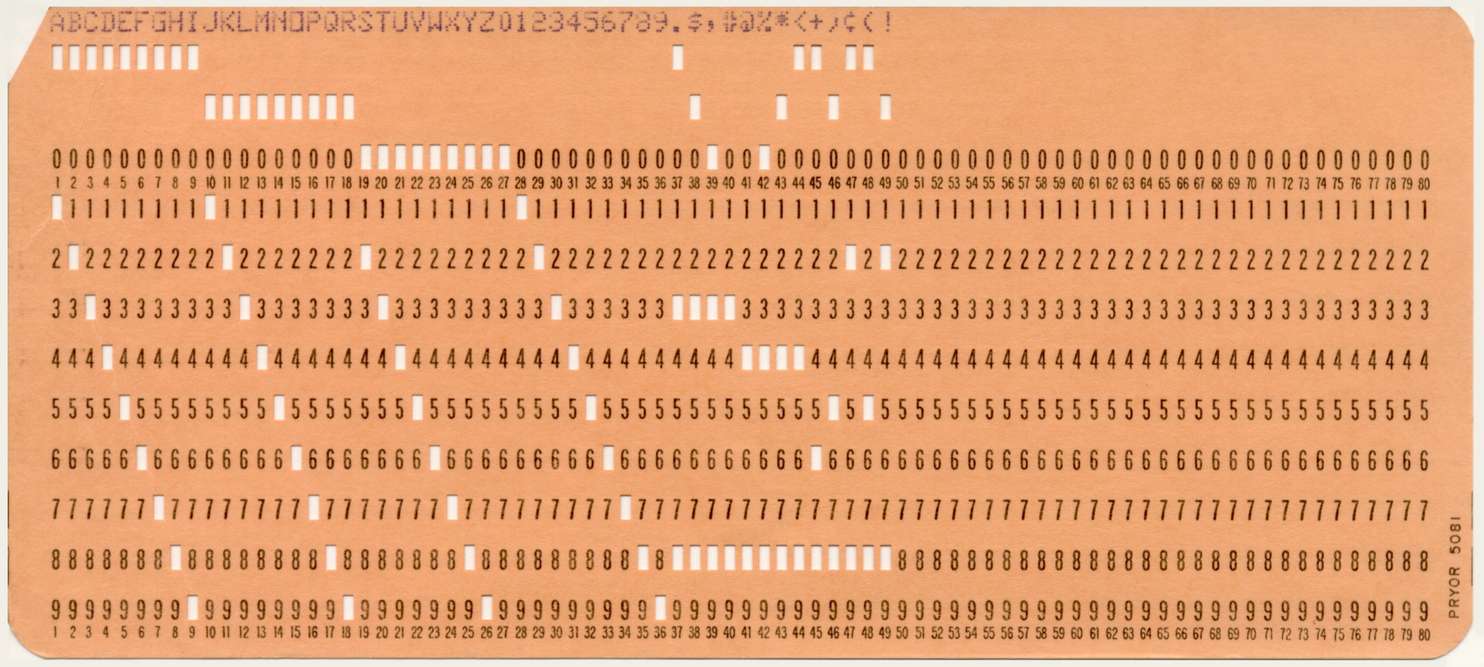 Keypunch Card