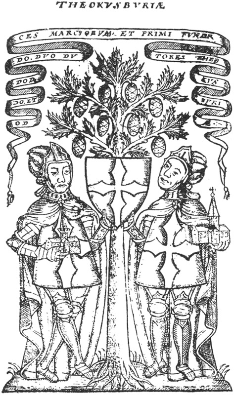 Page from the "Registrum Theokusburiæ."