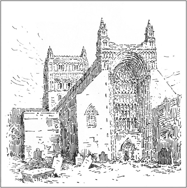 The West End in 1840.