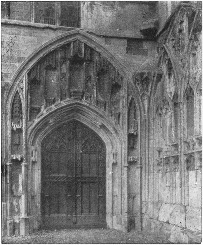 The Cloister Doorway.