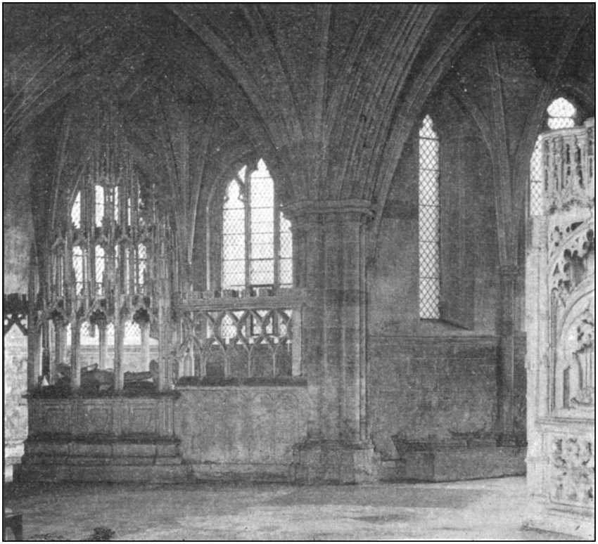 The Ambulatory, looking towards St. Margaret's Chapel.