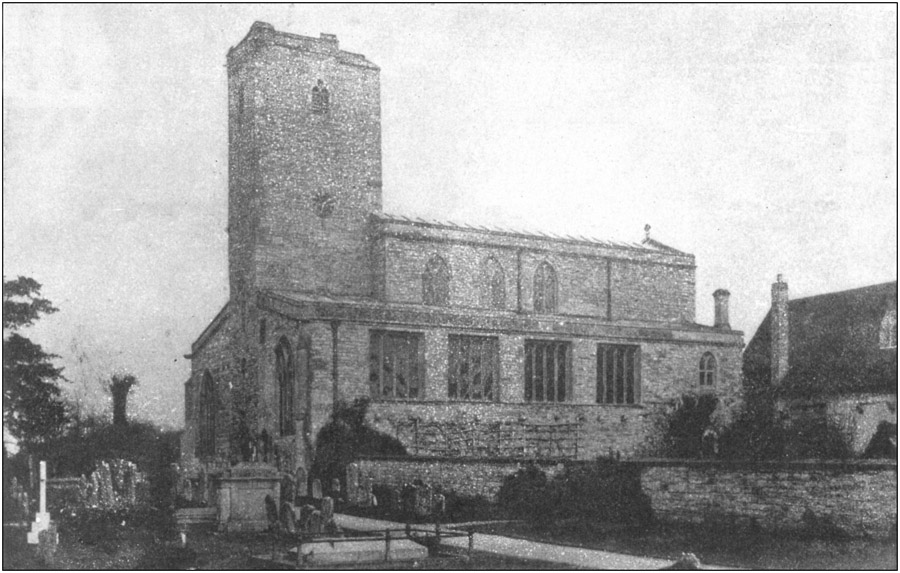 Deerhurst Priory Church, from the South.