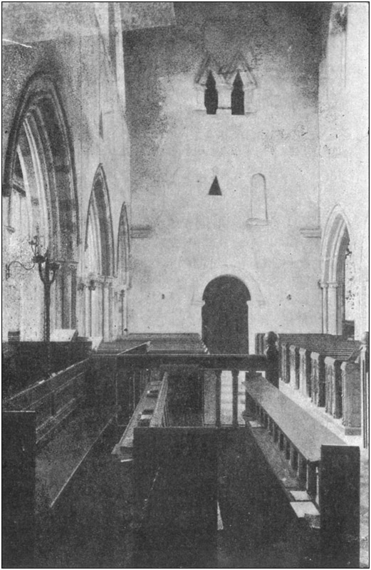 Interior, Looking West.