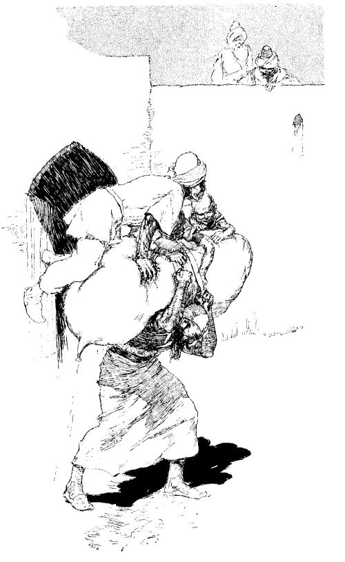 Hajji Carries the Great Water-sack. 7.jpg