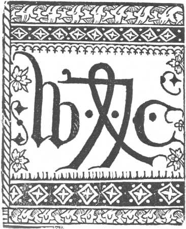 Device of William Caxton. Device of William Caxton.