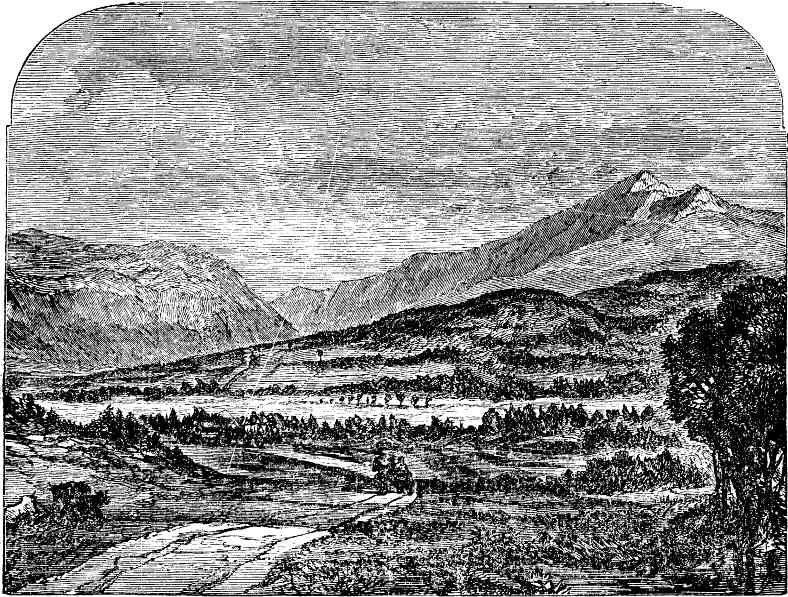 FRANCONIA MOUNTAINS, FROM THORNTON.
